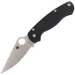 Spyderco - Para Military™ 2 G-10 Black Folding Knife - C81GP2