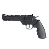 Crosman - Vigilante Airgun Revolver - 4.5 mm Diabolo / 4.46 BB - 6'' Barrel - Black - CCP8B2