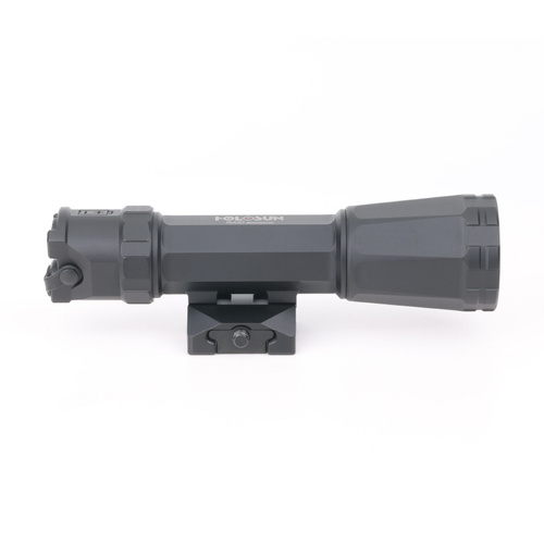Holosun - Night RAIDer - Tactical Weapon Flashlight RAID IR - Picatinny/M-LOK - IPX8 - Black - RAID with LED IR Head