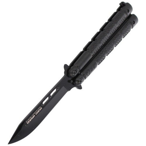 K25 - Folding knife Balisong Titanium Coated - 36250
