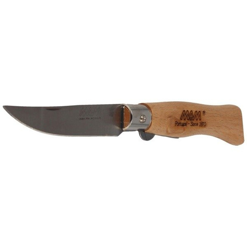 MAM - Douro Pocket Knife with Blade Lock- Light Beech Wood 75mm - 2006-LW