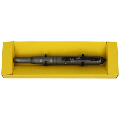 ESP - Tactical Pen with glass breaker - Titanium Blue - KBT-03-T