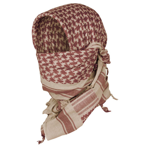 Mil-Tec - Head Scarf Shemagh Arafat - Cotton - Coyote-Brown - 12615000