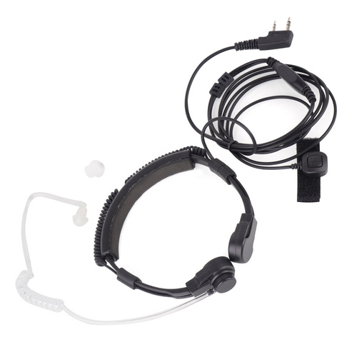 Adjustable laryngophone MC-10 for Hand Radio - Kenwood Plug