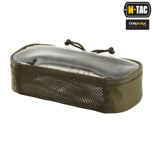 M-Tac - Elite Medium Transparent Pouch - Medium - Ranger Green - 10147023-M