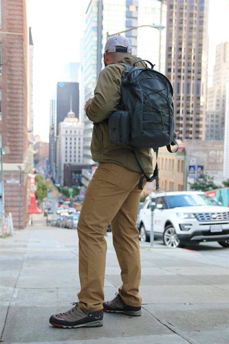 Helikon - Backpack EDC - 24 L - Cordura - Black / Gray melange - PL-EDC-NP-M1