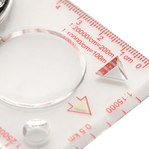 M-Tac - Map Compass - White - HWDTC01