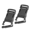Tasmanian Tiger - SR 25 Safety QA buckles - 2 pcs. - Black - 7278.040