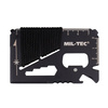 Mil-Tec - Survival Card with Paracord and Pouch - Black - 15408102