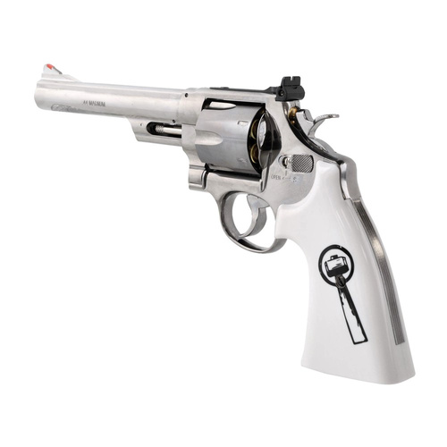 Umarex - Airgun CO2 Smith&Wesson 629 Trust Me - 4.5 mm - Silver/White - 5.8175