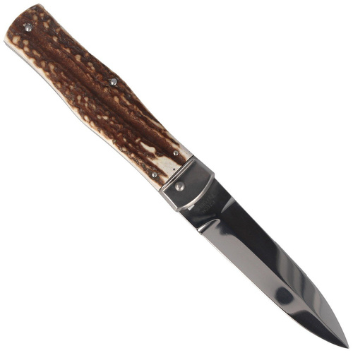 Mikov - Automatic spring knife Predator Deer Stag - 241-NP-1/KP