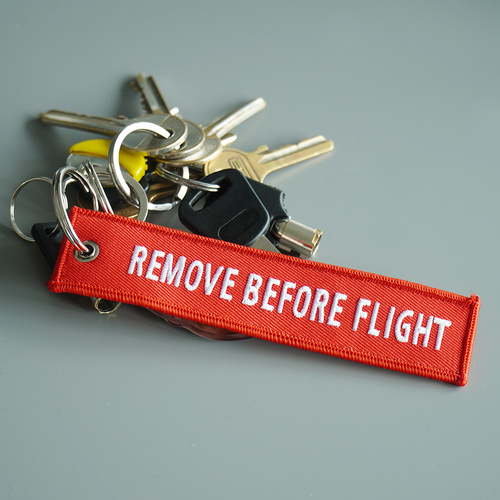 Fostex - Remove Before Flight Pendant - Red