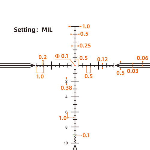 Vector Optics - Hunting Scope Taurus Gen II 5-30x56 - 30mm - FFP - Black - SCFF-66