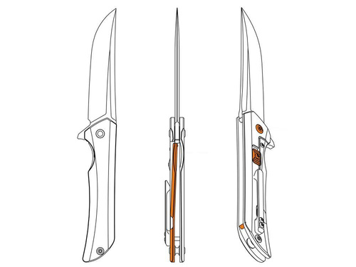 Ruike - M121-TZ Folding Knife - 340-037