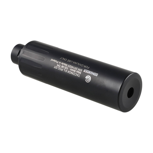 Gomander - Gun Silencer Tactinox 9L PCC DT - 9 mm - 1/2x36 TPI 49 mm - Black