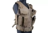GFC Tactical - Tactical Vest KAM-39 - Brown - GFT-18-001855