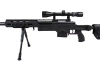 Well - ASG Sniper Rifle Replica MB4411D UPV - 6mm - Spring-loaded - Scope - Bipod - Black - WEL-03-007312