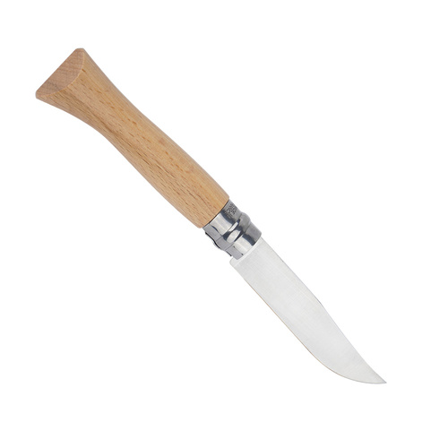 Opinel - Pocket Knife N°6 VRI - Yatagan - Inox - 123060