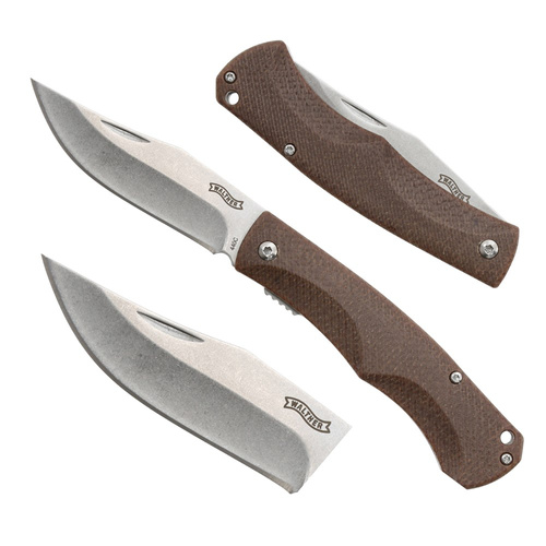Walther - CTK 2 Folding Knife - 440C - Brown - 5.1096
