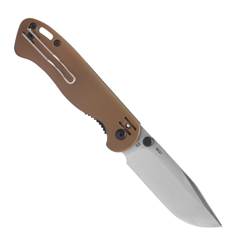 Ka-Bar - Folding Blade Knife Becker Folder D2 - Coyote Brown - BK41