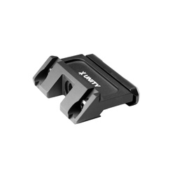 Unity Tactical - RAXIS Picatinny Rail Clamp Mount for MAWL Lasers - Aluminum - Black - LM-MIB
