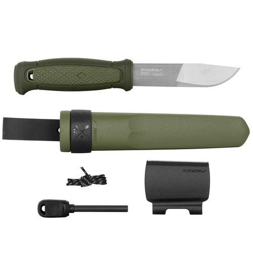Morakniv - Survival Knife Kansbol with survival kit - Green - 13912