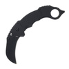 Schrade - Karambit Boneyard Folding Knife - AUS-10 - Black - 1182502
