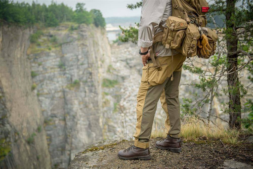 Helikon - Hybrid Outback Pants® - DuraCanvas® -  Coyote / Black - SP-HOP-DC-1101A