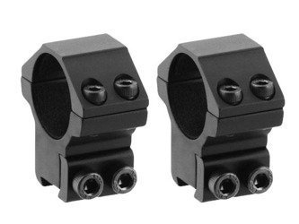Leapers - Two Piece Mount AccuShot 30/11 - 30mm - Medium - Black - RGPM-30M4