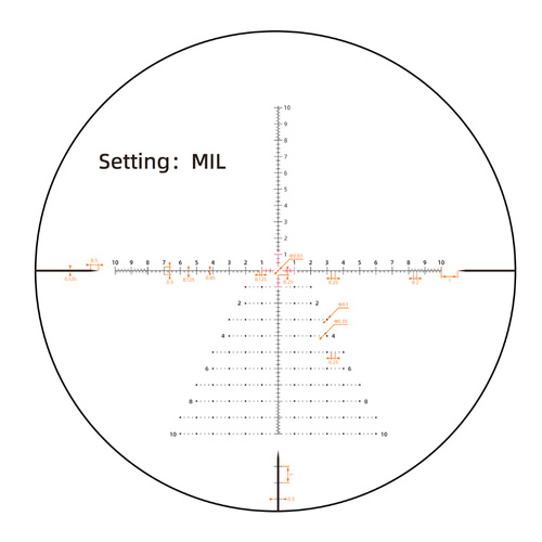 Vector Optics - Rifle Scope Tauron 5-40x56 ED - FFP - VTA-8 MIL - Black - SCFF-35