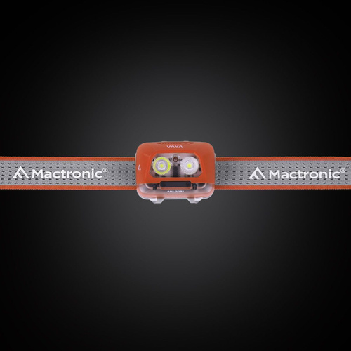 Mactronic - Headlamp VAYA - 480 lm - Dual Source System - Orange - AHL0091