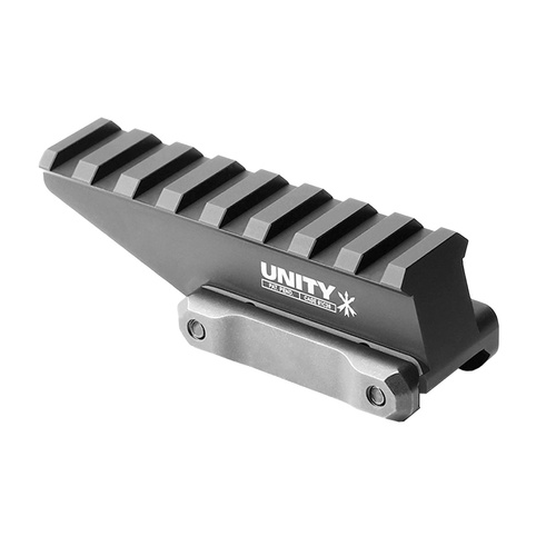 Unity Tactical - Mount FAST Absolute Riser - Picatinny - Aluminium - Black - FST-RAB