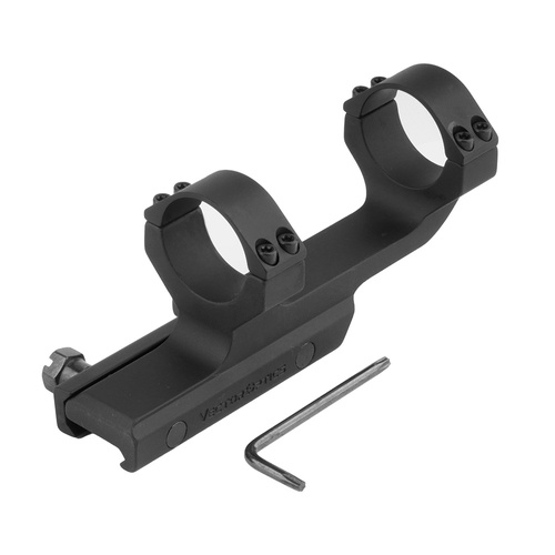 Vector Optics - One Piece Extended Picatinny Mount Integral Rings - 30 mm - High - SCTM-24A