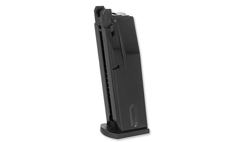 WE - Low-Cap Gas Magazine for WE M84 (Mini 92) Replicas - 15 rounds - Black - WET-05-014302