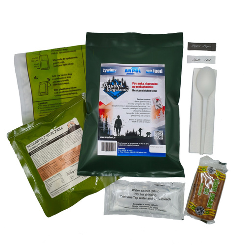 Arpol - Military meal MRE PW 3 - Mexican Style Chicken Dish - 1504502