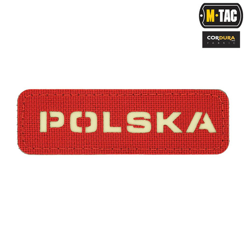 M-Tac - Patch Poland 25х80 - Laser Cut Fluorescent - Red / Fluo - 51004233