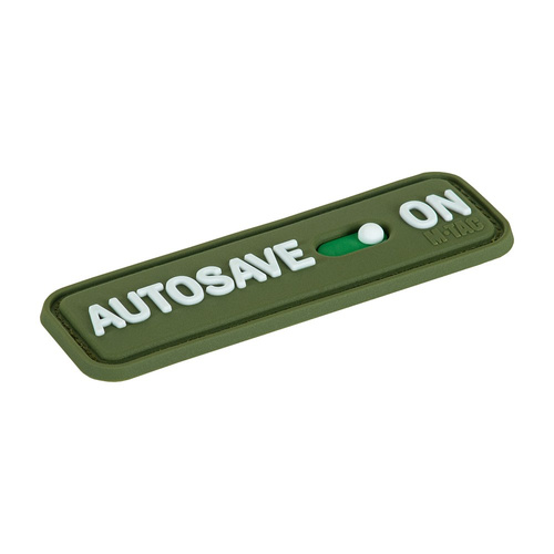 M-Tac - Morale Patch Autosave PVC - 3D - Olive - 51116701
