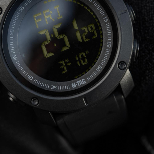 M-Tac - Tactical Watch with Compass 2095 - Black - 50009002