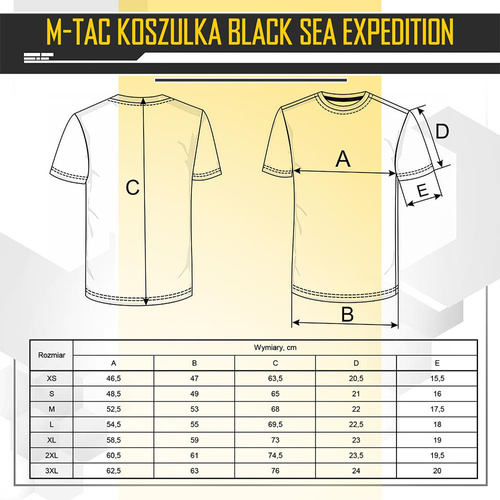 M-Tac - Men's Black Sea Expedition T-Shirt - Coyote Brown - 80025017