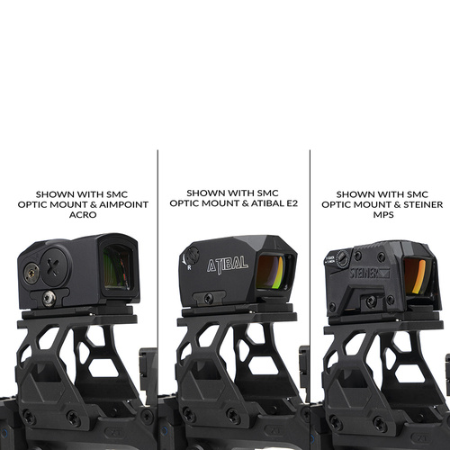 Strike Industries - Sight Mounting Plate Strike RMR to ACRO - Glock RMR - Black - SI-ACRO-RMR