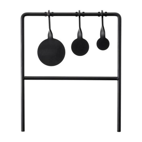 RazorGun - Target Wind Spinner - 3 Targets - Metal - Black - 104490