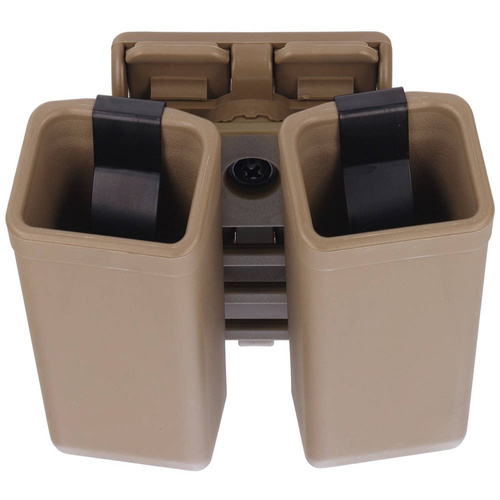ESP - Carrier Double - UBC-04-2 - 9 mm - .40 Caliber - Polymer - Khaki - MH-MH-44 KH