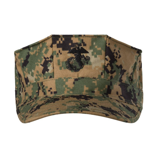 Helikon - Military Cap USMC Marines - PolyCotton Twill - Digital Woodland - CZ-USM-PT-07