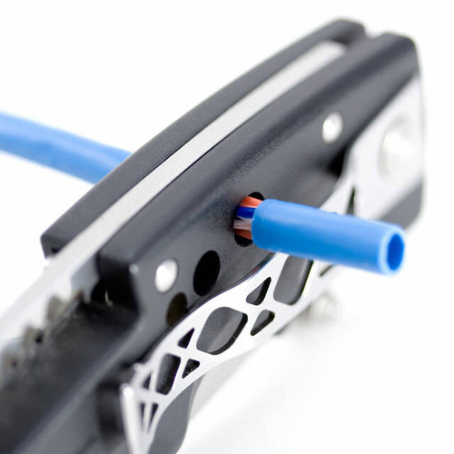 SOG - Electrician's Folding Knife Kilowatt with Wire Strippers - Black - EL01-CP