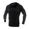 Brubeck - Thermal Sweatshirt - Nilit® Heat - Black-Blue - LS13040A