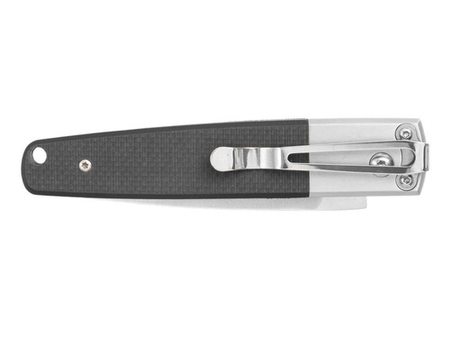 Ganzo - Folding Knife Firebird EDC G7211 - Button Lock - Black - G7211-BK