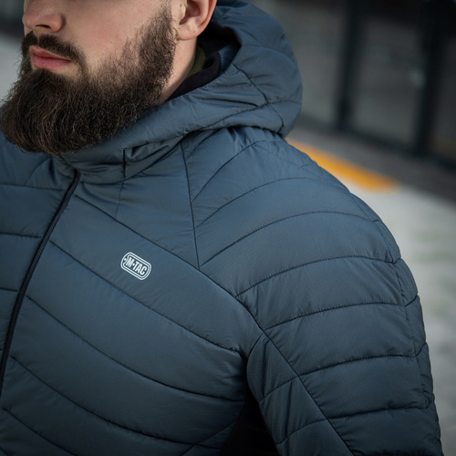 M-Tac - Puffer Jacket Jarl - Nylon - Primaloft - Dark Navy Blue - 20544006