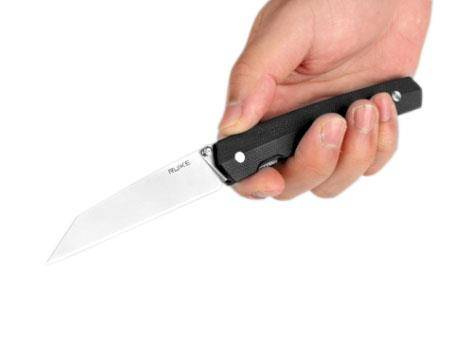 Ruike - P865-B Folding Knife - Black - 340-025