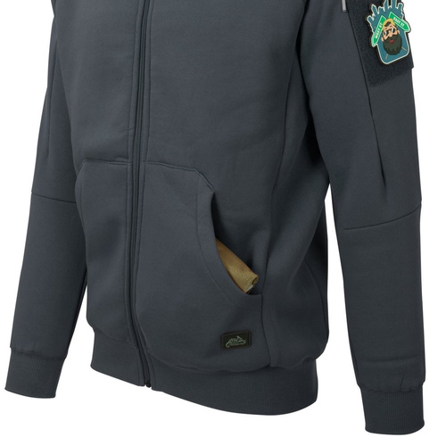 Helikon - Urban Tactical Hoodie® Lite - FullZip - Green - BL-ULF-CB-82