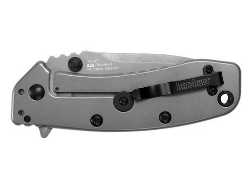 Kershaw - Folding Blade Knife Cryo II - Full Metal - Grey - 1556TI